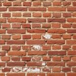 Red brick wall background image