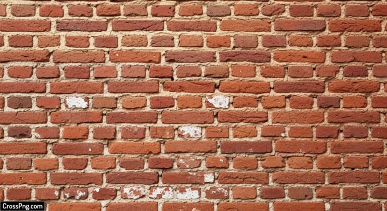 Red brick wall background image