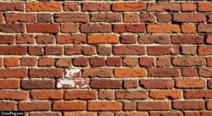 Red brick wall background image 2
