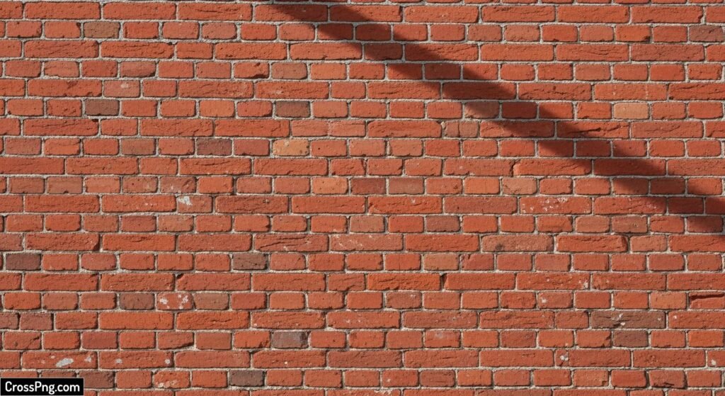 Red brick wall background image 3