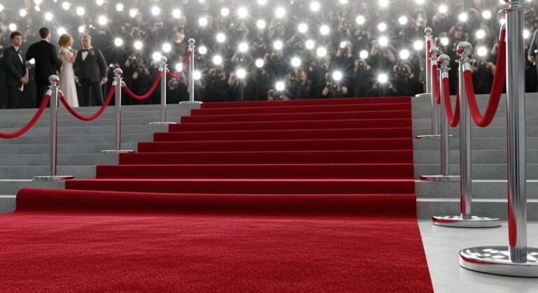 Red carpet background image
