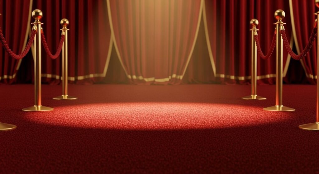Red carpet background image 3