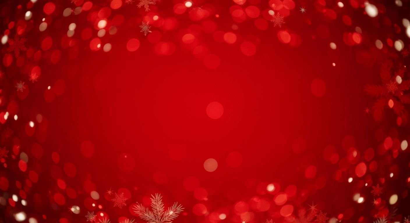 Red christmas background image 3