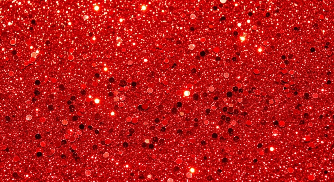 Red glitter background image 4