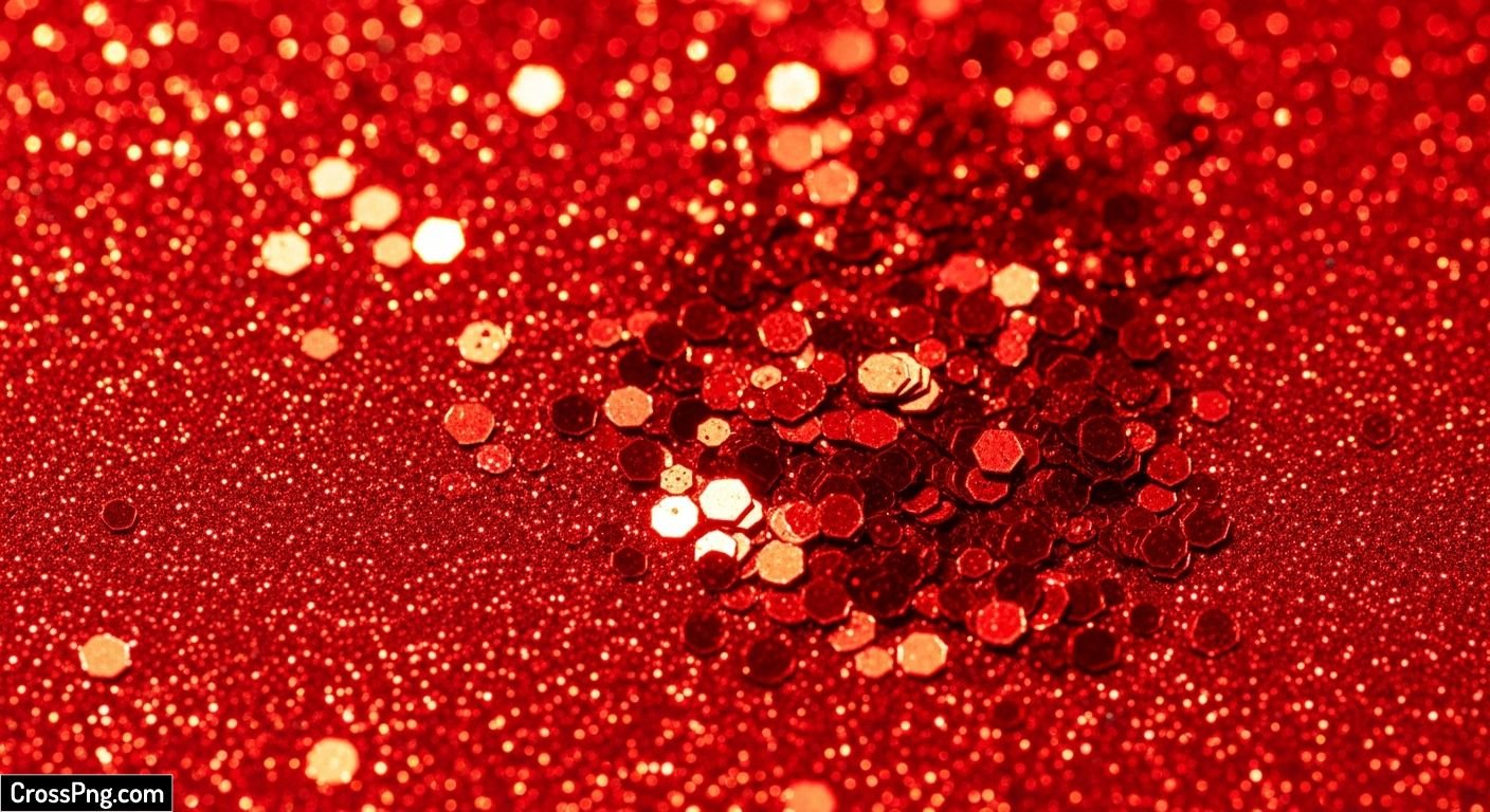 Red glitter background image