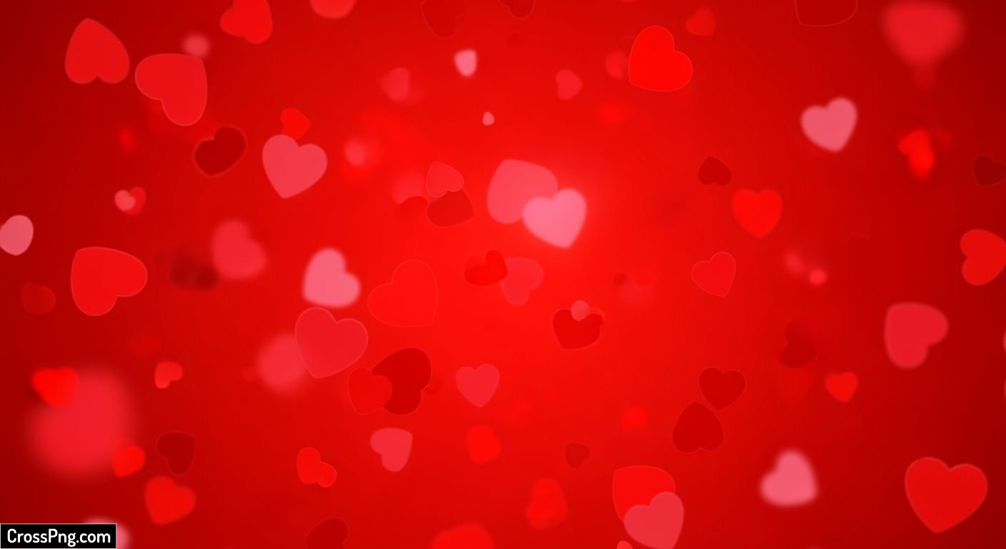 Red heart background image