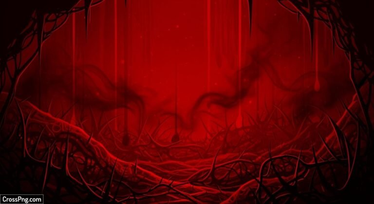 Red horror background image 3