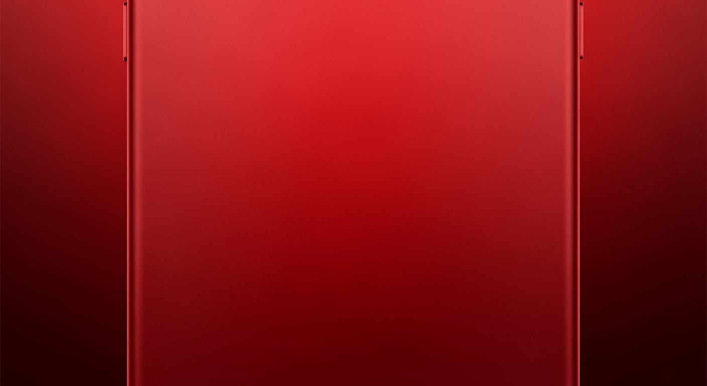 Red iphone background image 4