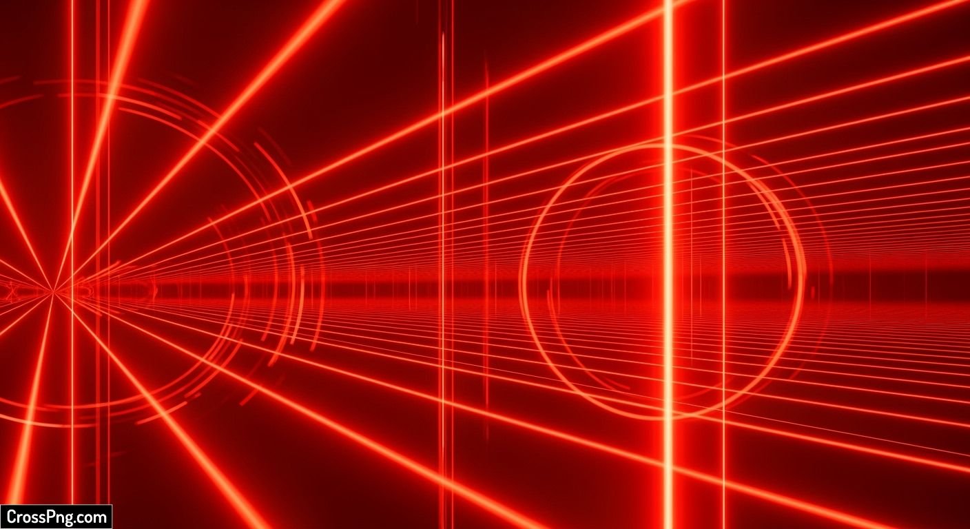 Red neon background image 3