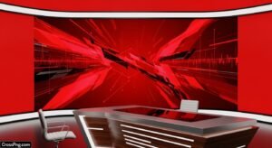 Red news background image
