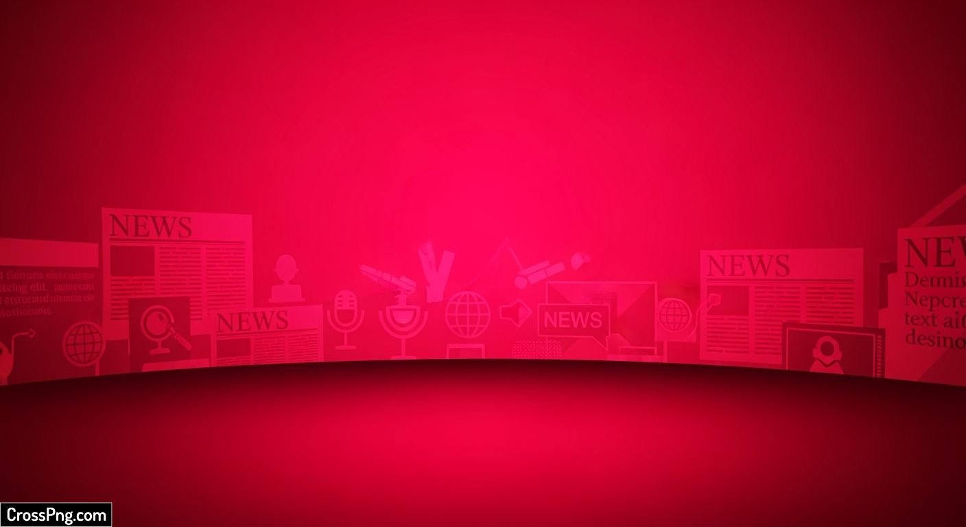 Red news background image 3