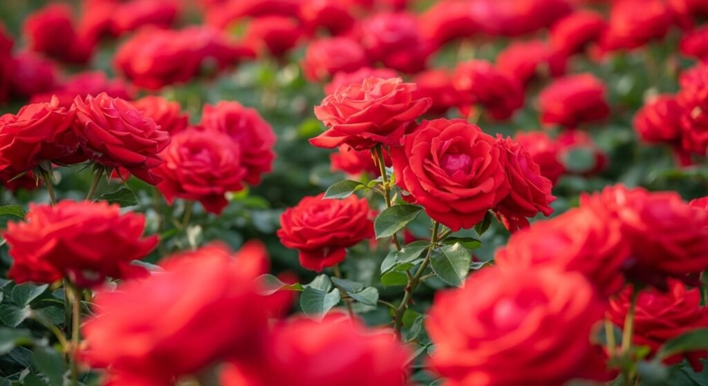 Red rose background image
