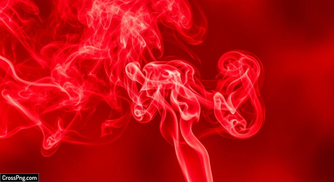 Red smoke background image 6