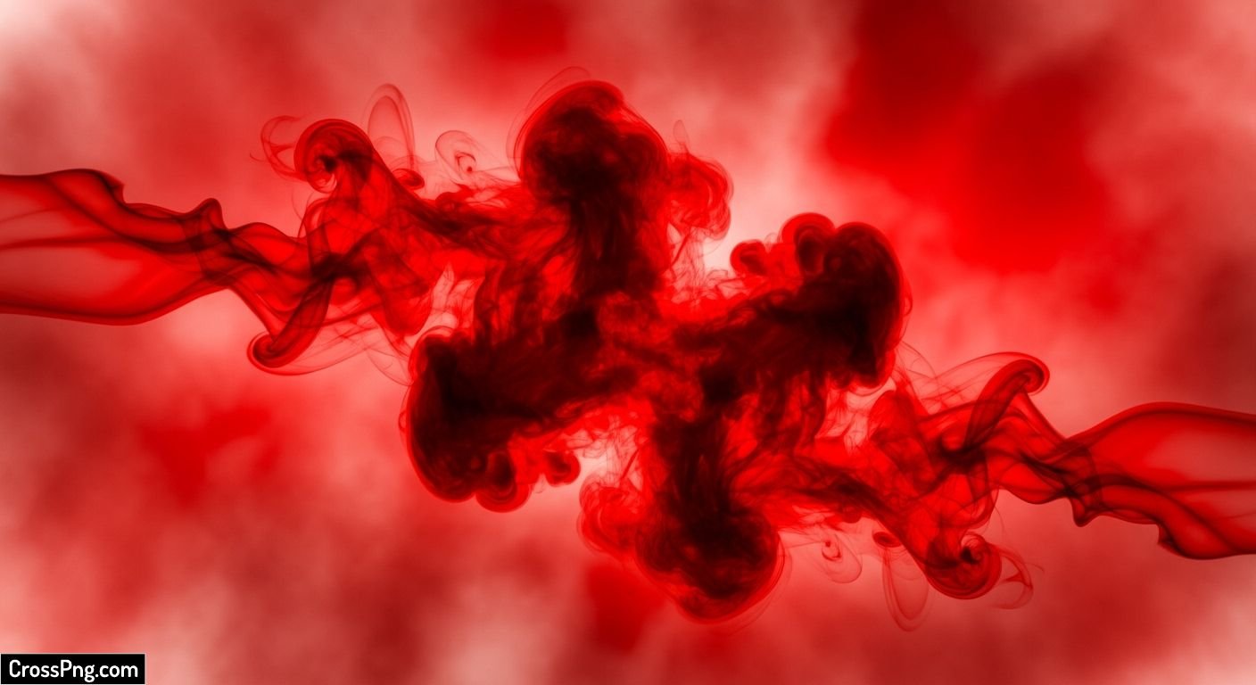 Red smoke background image 7