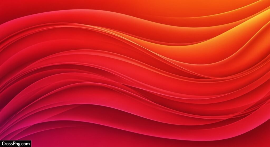 Red wave background image 3
