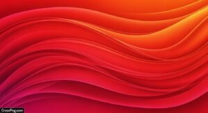Red wave background image 3
