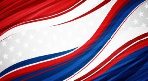 Red white and blue background image 3