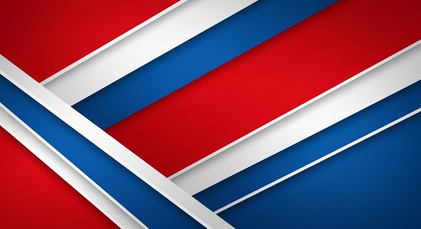 Red white and blue background image