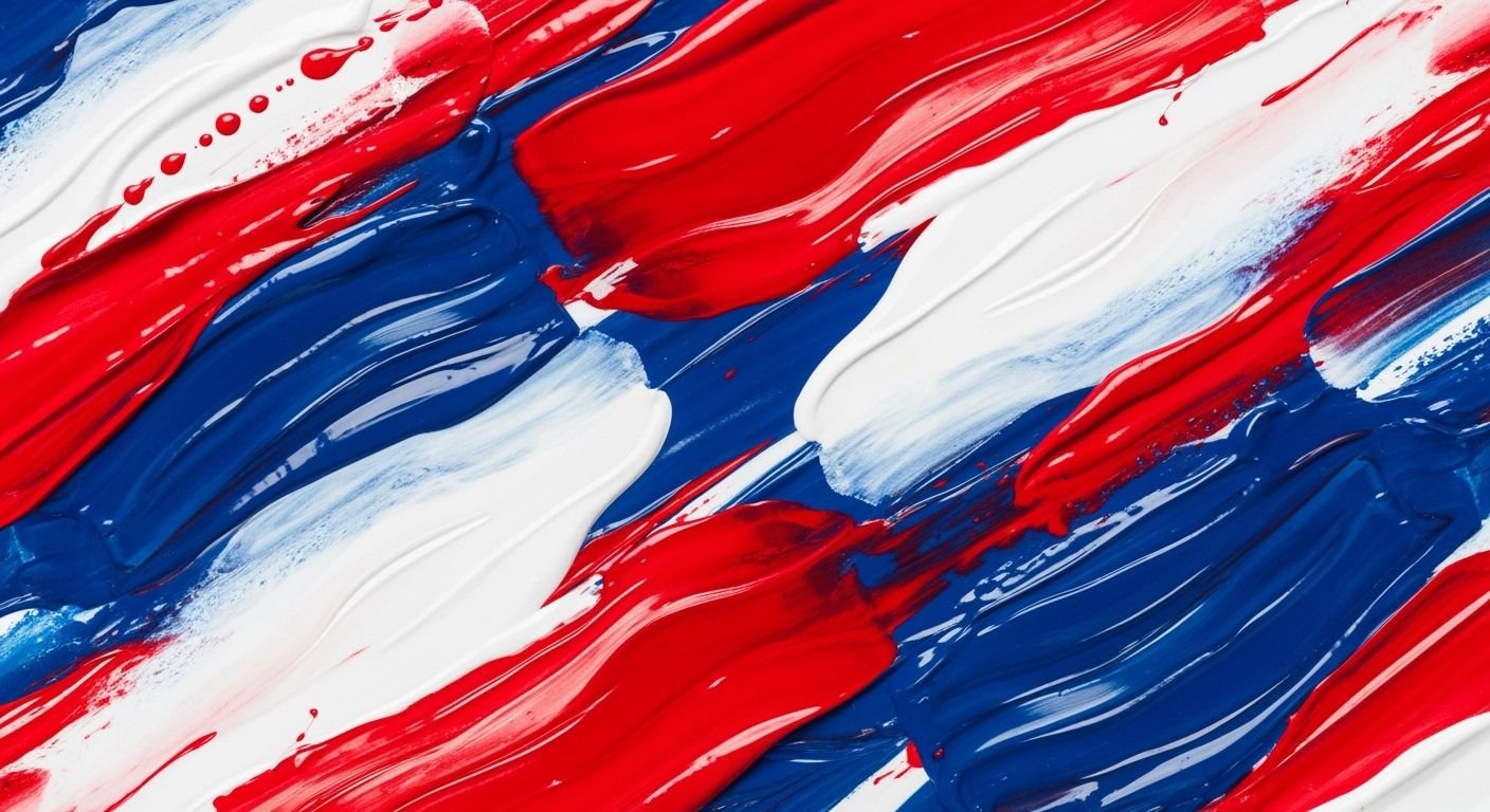 Red white blue background image 3