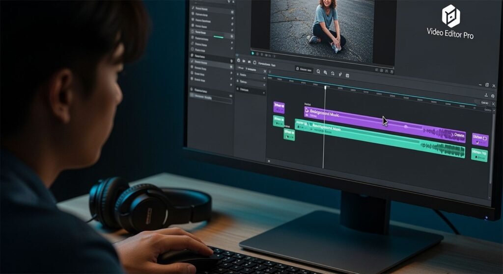 Remove background music from video image 2