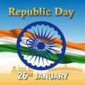 Republic day banner background