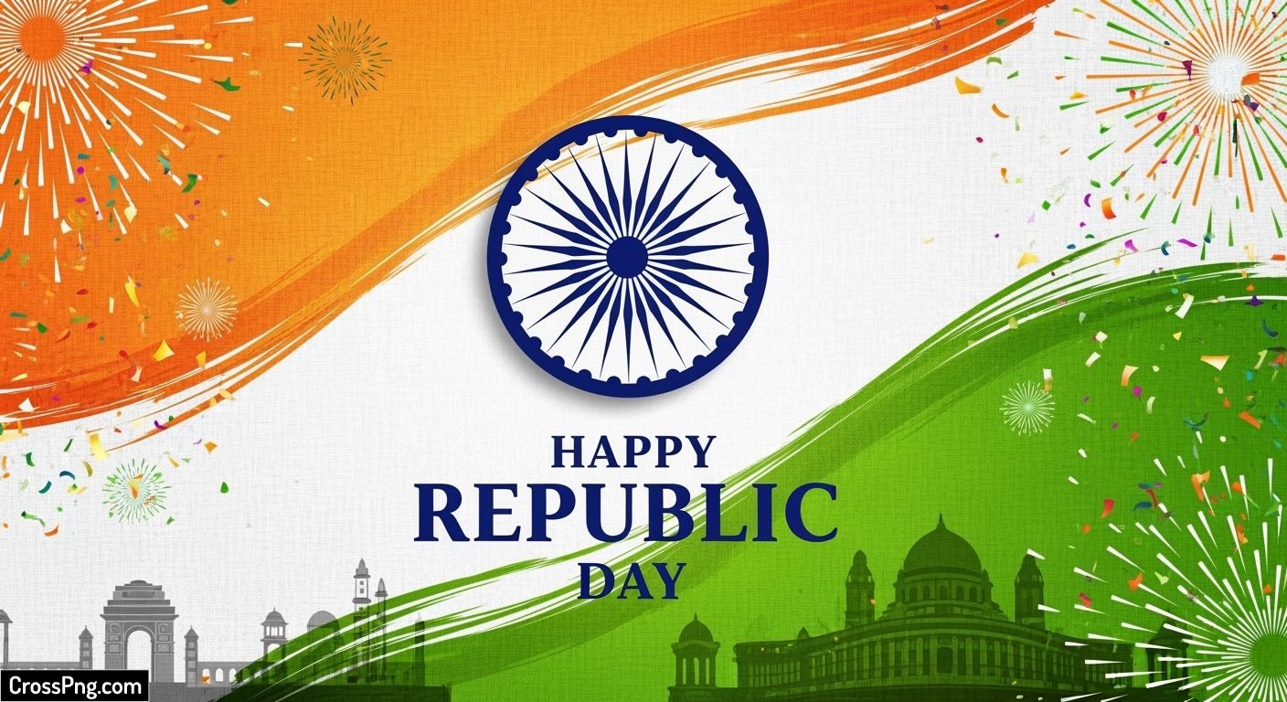 Republic day banner background image 2