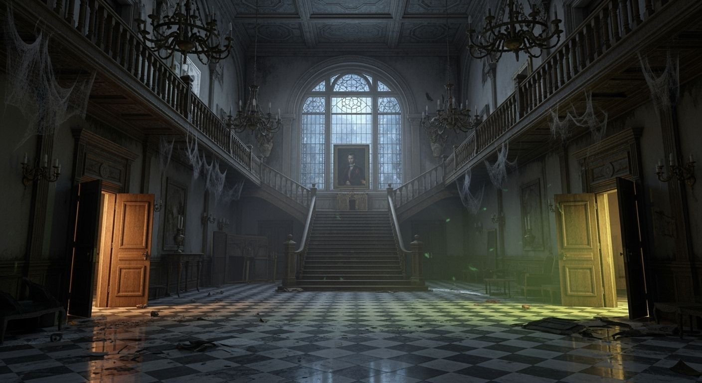 Resident evil background image 4