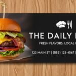 Restaurant banner background image 3