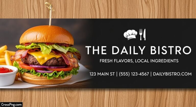 Restaurant banner background image 3