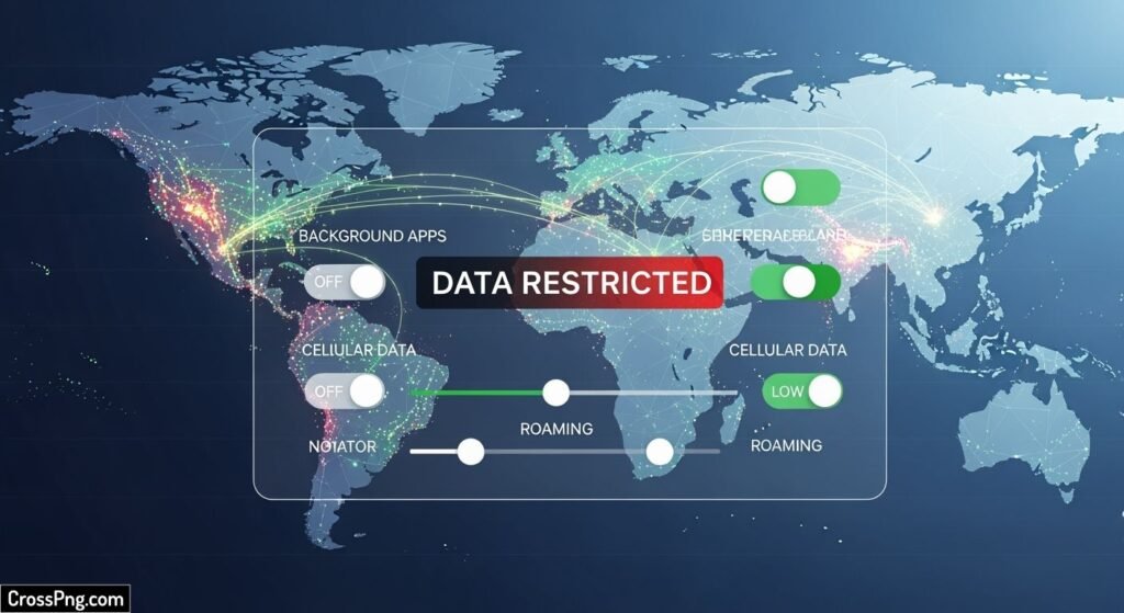 Restrict background data image 2