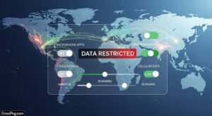Restrict background data image 2