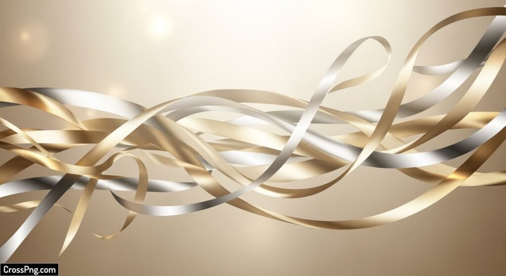 Ribbon background image