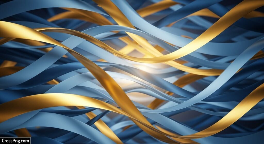 Ribbon background image