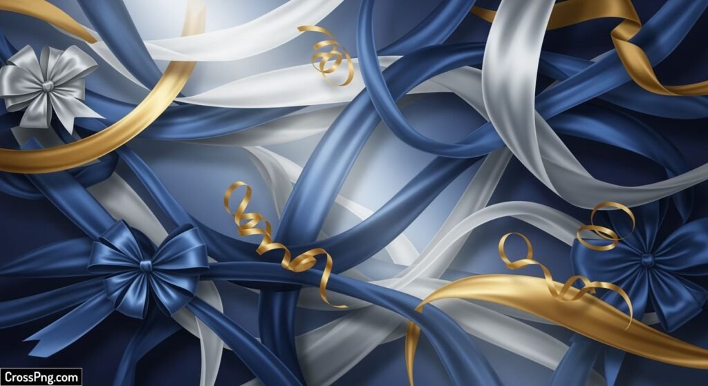 Ribbon background image 3