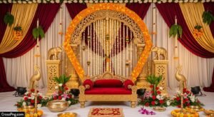 Rice ceremony background decoration image 3
