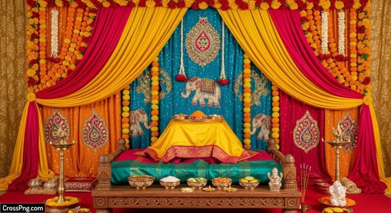 Rice ceremony background image 2