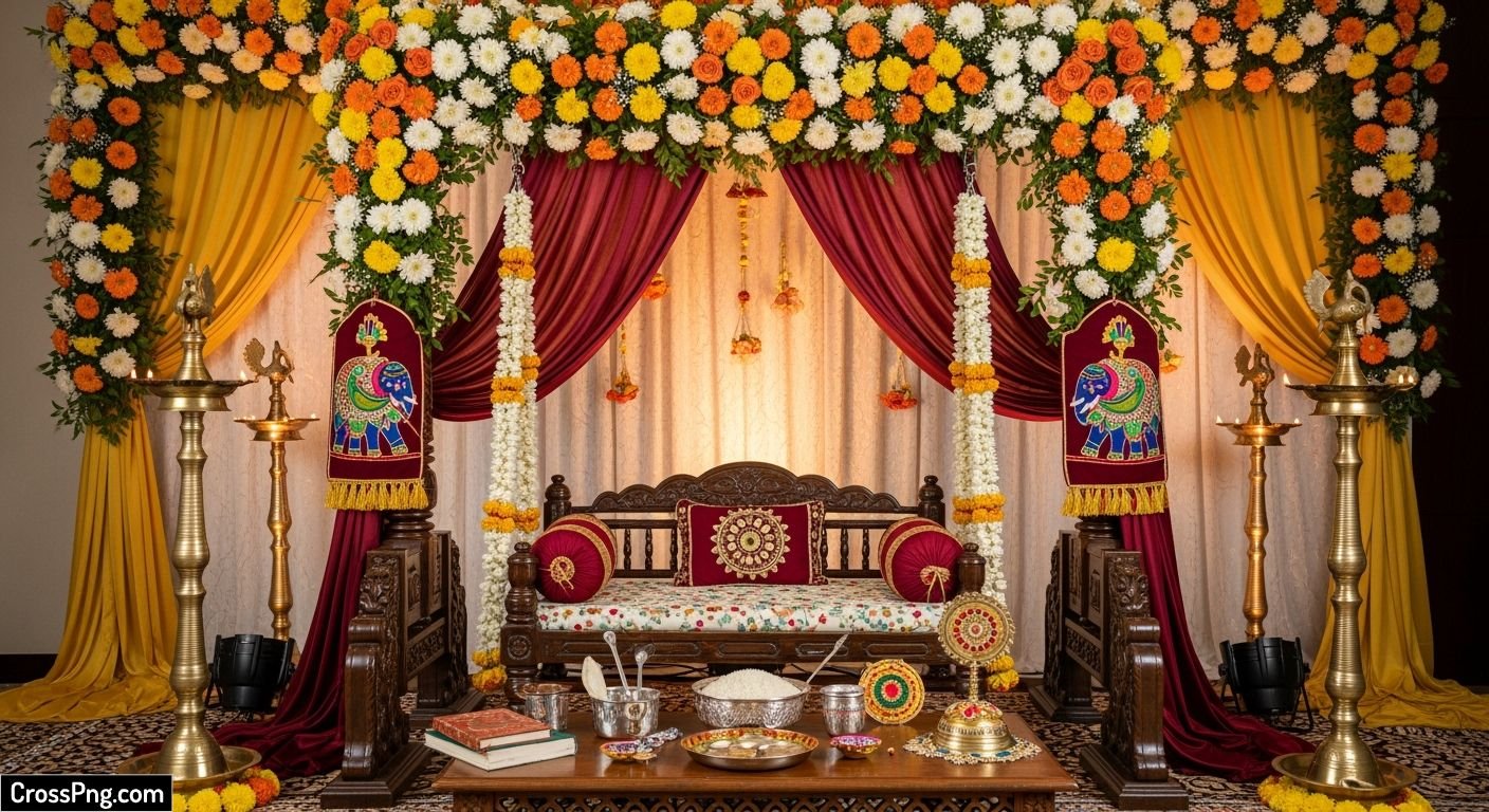 Rice ceremony background image 3