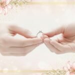 Ring ceremony invitation card background image