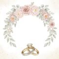 Ring ceremony invitation card