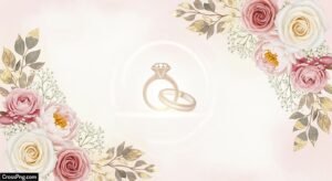 Ring ceremony invitation card background image 2