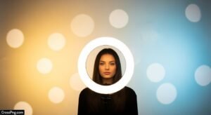 Ring light background image 2