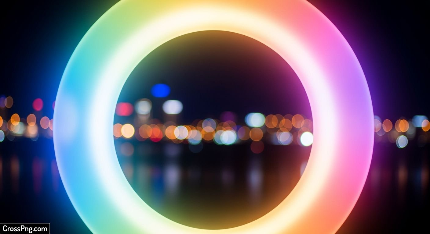Ring light background picsart image 2
