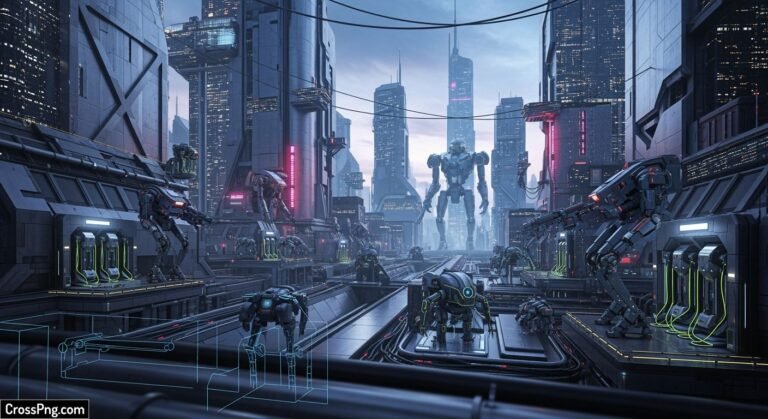 Robot background image