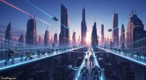 Robot background image 3