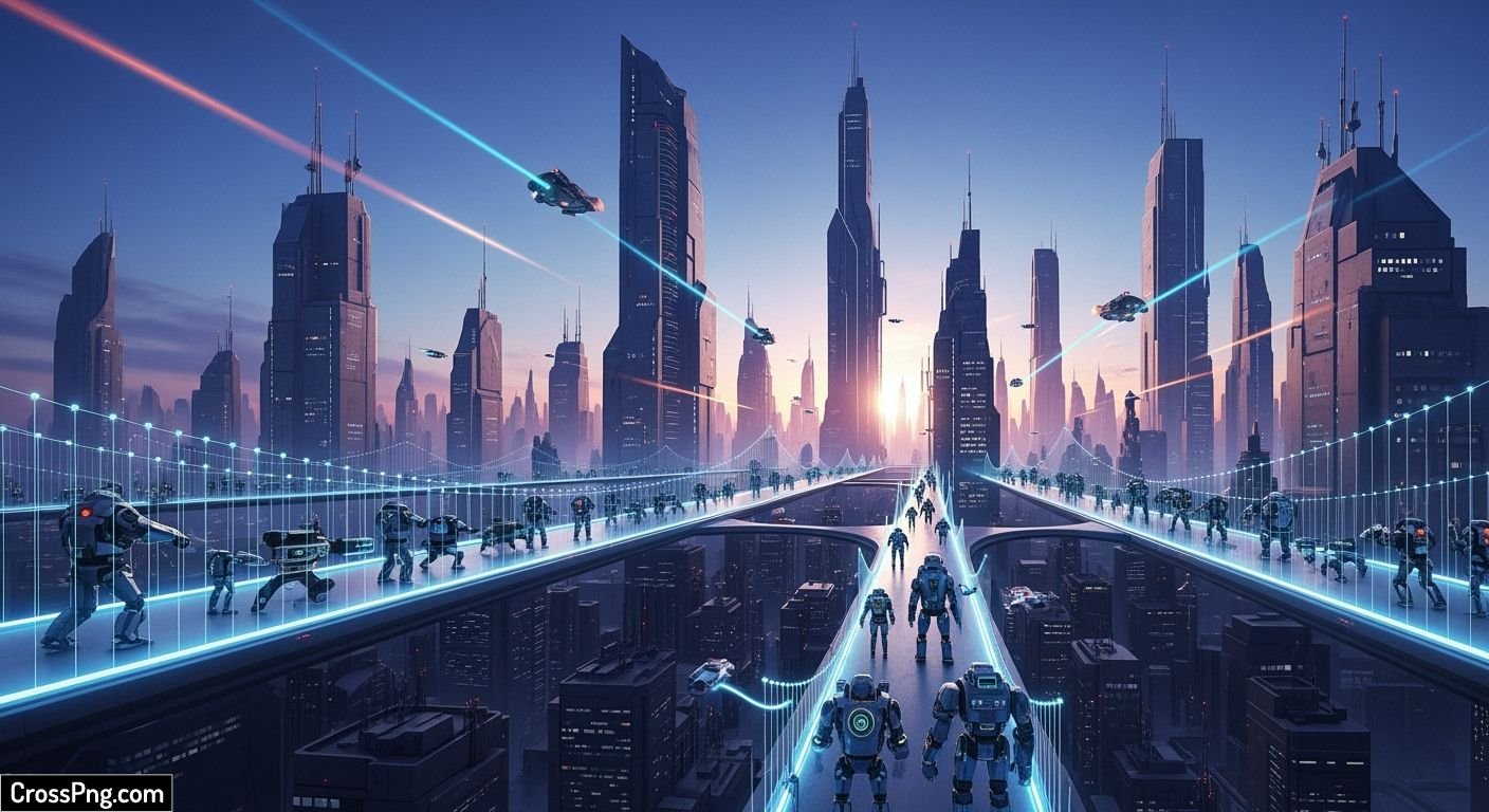 Robot background image 3