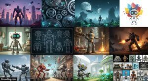 Robot background images image