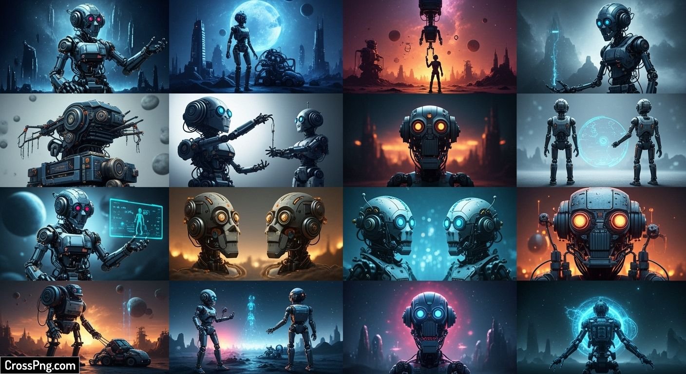 Robot background images image 3