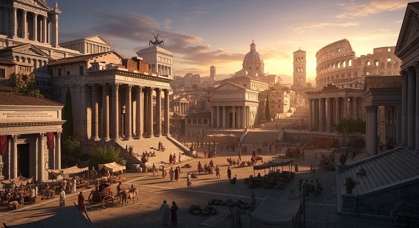 Roman background image 4