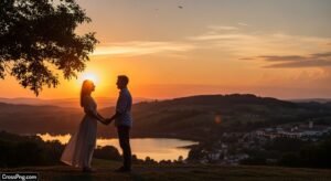 Romantic background love image