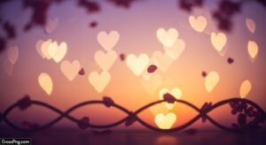 Romantic love background image